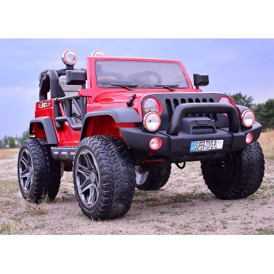 MEGA JEEP PERFECT 002 EXCLUSIVE 4x4 , WOLNY START/ MIĘKKIE KOŁA, LAKIEROWANY HP-002