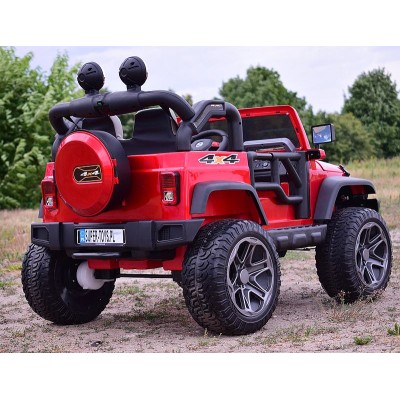 MEGA JEEP PERFECT 002 EXCLUSIVE 4x4 , WOLNY START/ MIĘKKIE KOŁA, LAKIEROWANY HP-002