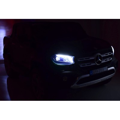 MERCEDES X LICENCJA, -  4X4 , 2x12V  PANEL MP4, MIĘKKIE KOŁA EVA, MIĘKKIE SIEDZENIE, LAKIER POLEROWANY, FULL OPCJA/XMX606