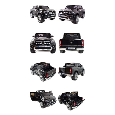 MERCEDES X LICENCJA, -  4X4 , 2x12V  PANEL MP4, MIĘKKIE KOŁA EVA, MIĘKKIE SIEDZENIE, LAKIER POLEROWANY, FULL OPCJA/XMX606