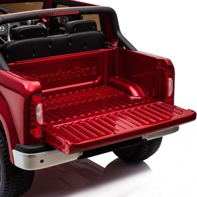 MERCEDES X LICENCJA, 4X4, 2x12V  PANEL MP4, 5 PUNKTOWE PASY, MIĘKKIE KOŁA EVA, MIĘKKIE SIEDZENIE, LAKIER POLEROWANY, FULL OPCJA/