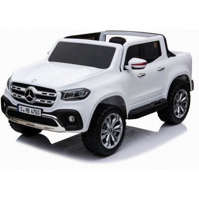 MERCEDES X LICENCJA, -  4X4 , 2x12V  PANEL MP4, MIĘKKIE KOŁA EVA, MIĘKKIE SIEDZENIE,  /XMX606