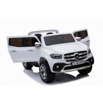 MERCEDES X LICENCJA, -  4X4 , 2x12V  PANEL MP4, MIĘKKIE KOŁA EVA, MIĘKKIE SIEDZENIE,  /XMX606