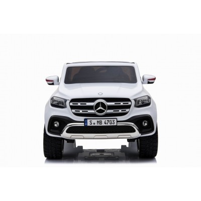 MERCEDES X LICENCJA, -  4X4 , 2x12V  PANEL MP4, MIĘKKIE KOŁA EVA, MIĘKKIE SIEDZENIE,  /XMX606