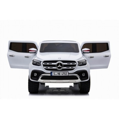 MERCEDES X LICENCJA, -  4X4 , 2x12V  PANEL MP4, MIĘKKIE KOŁA EVA, MIĘKKIE SIEDZENIE,  /XMX606