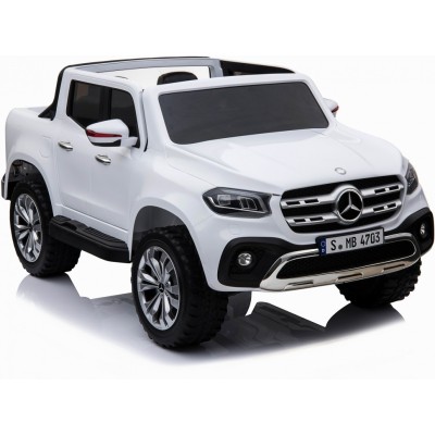 MERCEDES X LICENCJA, -  4X4 , 2x12V  PANEL MP4, MIĘKKIE KOŁA EVA, MIĘKKIE SIEDZENIE,  /XMX606
