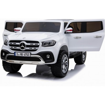 MERCEDES X LICENCJA, -  4X4 , 2x12V  PANEL MP4, MIĘKKIE KOŁA EVA, MIĘKKIE SIEDZENIE,  /XMX606