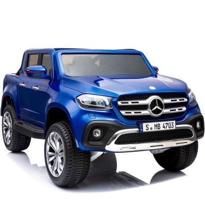 MERCEDES X LICENCJA, -  4X4 , 2x12V  PANEL MP4, MIĘKKIE KOŁA EVA, MIĘKKIE SIEDZENIE, LAKIER POLEROWANY, FUNKCJA BUJANIA FULL OPC