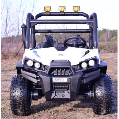 MEGA BUGGY UTV DLA 2 DZIECI, 4 SILNIKI, MIĘKKIE SIEDZENIE, MIĘKKIE KOŁA/7988-HIGH