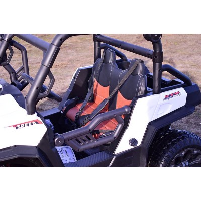 MEGA BUGGY UTV DLA 2 DZIECI, 4 SILNIKI, MIĘKKIE SIEDZENIE, MIĘKKIE KOŁA/7988-HIGH