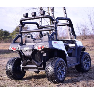 MEGA BUGGY UTV DLA 2 DZIECI, 4 SILNIKI, MIĘKKIE SIEDZENIE, MIĘKKIE KOŁA/7988-HIGH