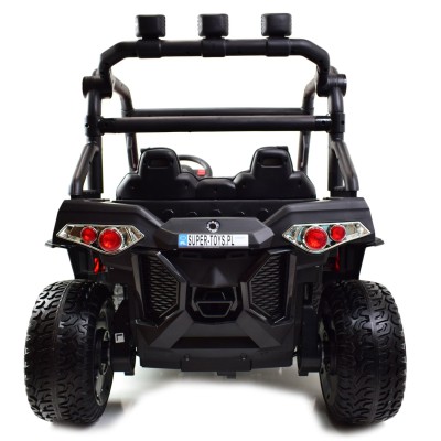 MEGA BUGGY UTV DLA 2 DZIECI, 4 SILNIKI, MIĘKKIE SIEDZENIE, MIĘKKIE KOŁA/7988-HIGH