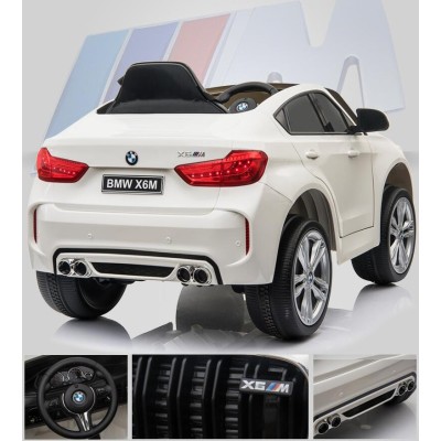 ORYGINALNE BMW X6M   W NAJLEPSZEJ WERSJI, MIĘKKIE SIEDZENIE, PILOT 2.4 GHZ/ 2199