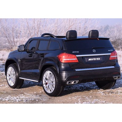 MERCEDES GLS 63,  4 SILNIKI, 2X12 V, MIĘKKIE KOŁA, MIĘKKIE SIEDZENIE DLA 2 DZIECI, LAKIER, KLIMATYZACJA/HL228