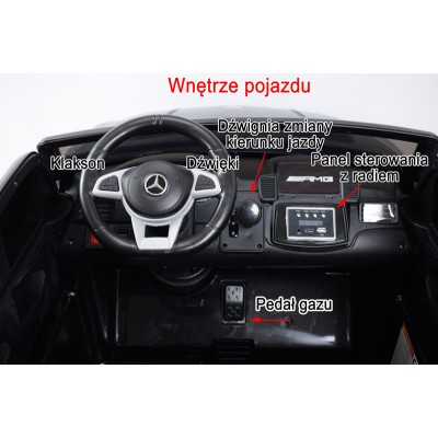 MERCEDES GLS 63,  4 SILNIKI, 2X12 V, MIĘKKIE KOŁA, MIĘKKIE SIEDZENIE DLA 2 DZIECI, LAKIER, KLIMATYZACJA/HL228