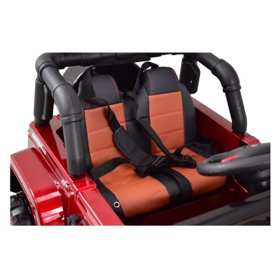 MEGA JEEP  FULLTIME, NAPĘD 4X4,  1X12V ,WOLNY START/ MIĘKKIE KOŁA, FUNKCJA BUJANIA EXCLUSIVE LAKIER/7588