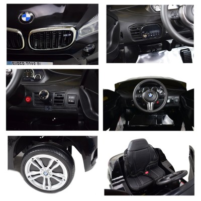 ORYGINALNE BMW X6M   W NAJLEPSZEJ WERSJI, MIĘKKIE SIEDZENIE, PILOT 2.4 GHZ, LAKIER/ 2199