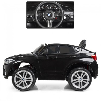 ORYGINALNE BMW X6M   W NAJLEPSZEJ WERSJI, MIĘKKIE SIEDZENIE, PILOT 2.4 GHZ, LAKIER/ 2199