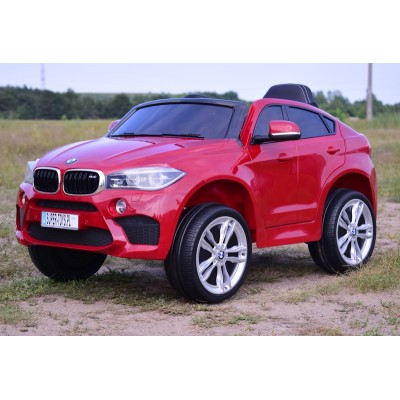 ORYGINALNE BMW X6M   W NAJLEPSZEJ WERSJI, MIĘKKIE SIEDZENIE, PILOT 2.4 GHZ, LAKIER/ 2199