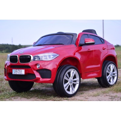 ORYGINALNE BMW X6M   W NAJLEPSZEJ WERSJI, MIĘKKIE SIEDZENIE, PILOT 2.4 GHZ, LAKIER/ 2199