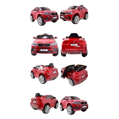 ORYGINALNE BMW X6M   W NAJLEPSZEJ WERSJI, MIĘKKIE SIEDZENIE, PILOT 2.4 GHZ, LAKIER/ 2199