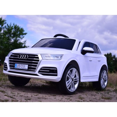 AUDI Q5 , MIĘKKIE KOŁA, MIĘKKIE SIEDZENIE, RADIO FM, BLUETOOTH -  PEŁNA OPCJA/S305