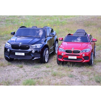 ORYGINALNE BMW X6M  2 OSOBOWE 2x120 WAT -  W NAJLEPSZEJ WERSJI, MIĘKKIE SIEDZENIE, PILOT 2.4 GHZ, LAKIER/ 2168