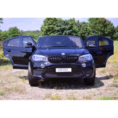 ORYGINALNE BMW X6M  2 OSOBOWE 2x120 WAT -  W NAJLEPSZEJ WERSJI, MIĘKKIE SIEDZENIE, PILOT 2.4 GHZ, LAKIER/ 2168