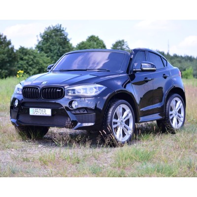 ORYGINALNE BMW X6M  2 OSOBOWE 2x120 WAT -  W NAJLEPSZEJ WERSJI, MIĘKKIE SIEDZENIE, PILOT 2.4 GHZ, LAKIER/ 2168
