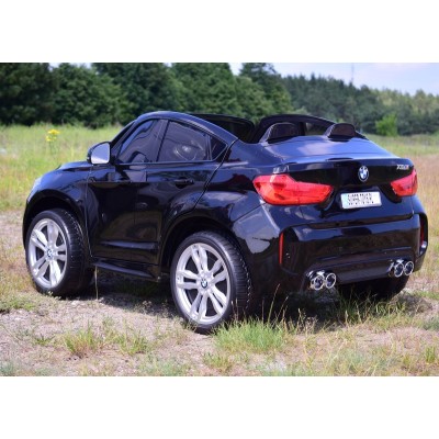 ORYGINALNE BMW X6M  2 OSOBOWE 2x120 WAT -  W NAJLEPSZEJ WERSJI, MIĘKKIE SIEDZENIE, PILOT 2.4 GHZ, LAKIER/ 2168