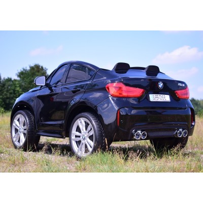 ORYGINALNE BMW X6M  2 OSOBOWE 2x120 WAT -  W NAJLEPSZEJ WERSJI, MIĘKKIE SIEDZENIE, PILOT 2.4 GHZ, LAKIER/ 2168