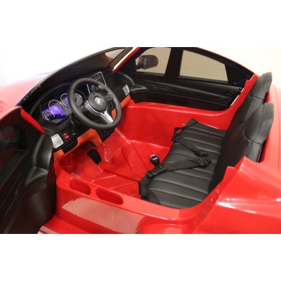 ORYGINALNE BMW X6M  2 OSOBOWE 2x120 WAT -  W NAJLEPSZEJ WERSJI, MIĘKKIE SIEDZENIE, PILOT 2.4 GHZ, LAKIER/ 2168