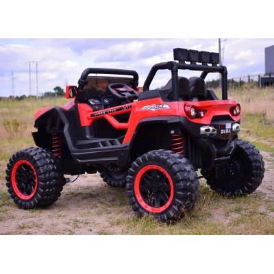 MEGA AUTO CFORCE 4X4 , METALOWE AMORTYZATORY, FUNKCJA BUJANIA, KLIMATYZACJA MIĘKKIE KOŁA EVA, MIĘKKIE SIEDZENIE FULL OPCJA /XJL5
