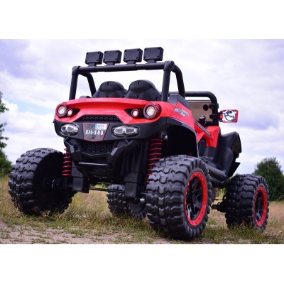 MEGA AUTO CFORCE 4X4 , METALOWE AMORTYZATORY, FUNKCJA BUJANIA, KLIMATYZACJA MIĘKKIE KOŁA EVA, MIĘKKIE SIEDZENIE FULL OPCJA /XJL5