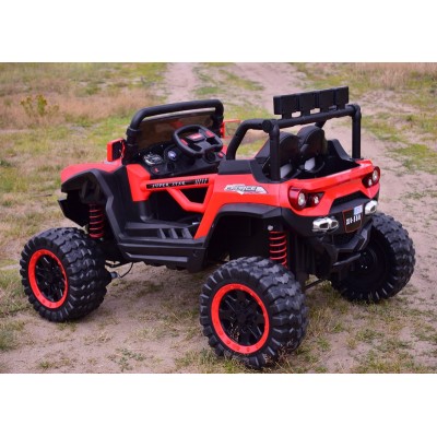 MEGA AUTO CFORCE 4X4 , METALOWE AMORTYZATORY, FUNKCJA BUJANIA, KLIMATYZACJA MIĘKKIE KOŁA EVA, MIĘKKIE SIEDZENIE FULL OPCJA /XJL5