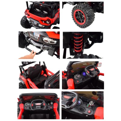 MEGA AUTO CFORCE 4X4 , METALOWE AMORTYZATORY, FUNKCJA BUJANIA, KLIMATYZACJA MIĘKKIE KOŁA EVA, MIĘKKIE SIEDZENIE FULL OPCJA /XJL5