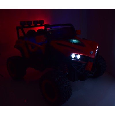 MEGA AUTO CFORCE 4X4 , METALOWE AMORTYZATORY, FUNKCJA BUJANIA, KLIMATYZACJA MIĘKKIE KOŁA EVA, MIĘKKIE SIEDZENIE FULL OPCJA /XJL5