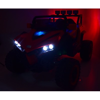 MEGA AUTO CFORCE 4X4 , METALOWE AMORTYZATORY, FUNKCJA BUJANIA, KLIMATYZACJA MIĘKKIE KOŁA EVA, MIĘKKIE SIEDZENIE FULL OPCJA /XJL5