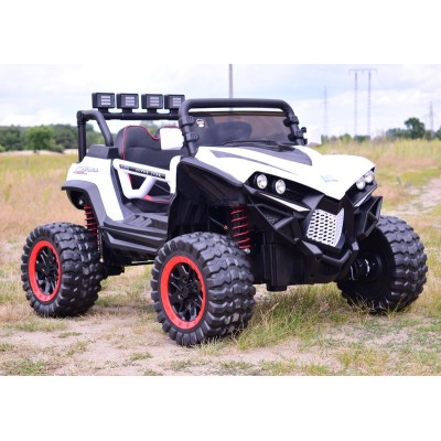 MEGA AUTO CFORCE 4X4 , METALOWE AMORTYZATORY, FUNKCJA BUJANIA, KLIMATYZACJA MIĘKKIE KOŁA EVA, MIĘKKIE SIEDZENIE FULL OPCJA /XJL5