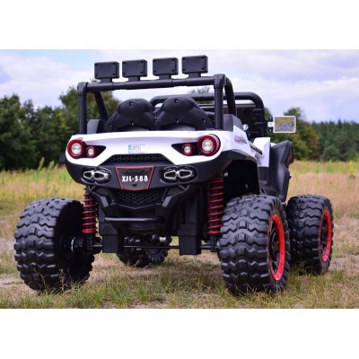 MEGA AUTO CFORCE 4X4 , METALOWE AMORTYZATORY, FUNKCJA BUJANIA, KLIMATYZACJA MIĘKKIE KOŁA EVA, MIĘKKIE SIEDZENIE FULL OPCJA /XJL5