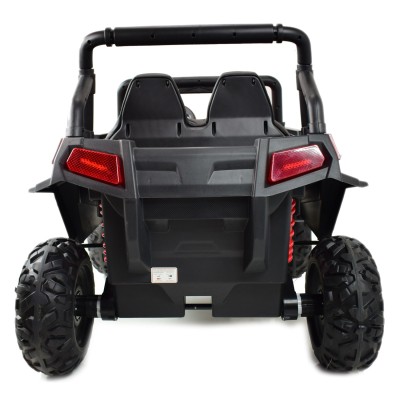 MEGA AUTO  4X4 , FUNKCJA BUJANIA, AMORTYZATORY, MIĘKKIE KOŁA EVA, MIĘKKIE SIEDZENIE FULL OPCJA DLA 2 DZIECI /HM1188