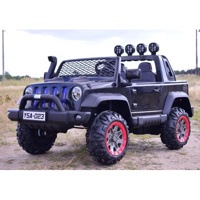 MEGA DZIP 4X4, MIĘKKIE KOŁA EVA, MIĘKKIE SIEDZENIE, PANEL, FULL OPCJA /YSA023