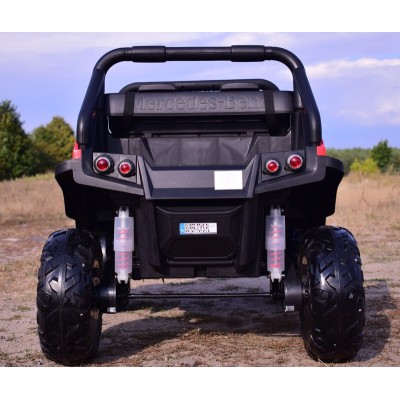 MERCEDES BENZ UNIMOG 4X4,12V14AH, AMORTYZATORY, MIĘKKIE KOŁA, MP4, SUPER OPCJA/UNIMOG