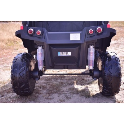 MERCEDES BENZ UNIMOG 4X4,12V14AH, AMORTYZATORY, MIĘKKIE KOŁA, MP4, SUPER OPCJA/UNIMOG