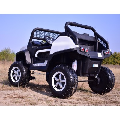 MERCEDES BENZ UNIMOG 4X4,12V14AH, AMORTYZATORY, MIĘKKIE KOŁA,MIĘKKIE SIEDZENIE SUPER OPCJA/UNIMOG