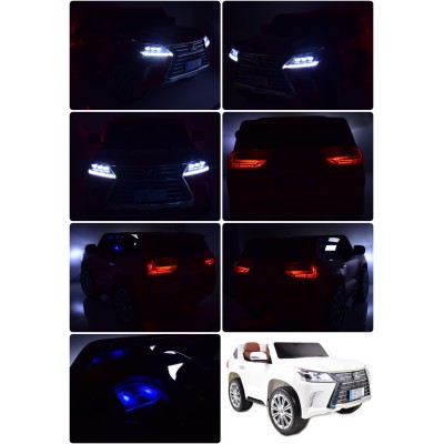 LEXUS LX-570, MIĘKKIE KOŁA, MIĘKKIE SIEDZENIE, PEŁNA OPCJA 2X12V/LX570