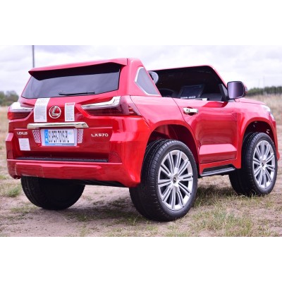 LEXUS LX-570 LAKIER, MP4, MIĘKKIE KOŁA, MIĘKKIE SIEDZENIE, PEŁNA OPCJA 2X12V/LX570