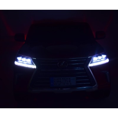 LEXUS LX-570 LAKIER, MP4, MIĘKKIE KOŁA, MIĘKKIE SIEDZENIE, PEŁNA OPCJA 2X12V/LX570