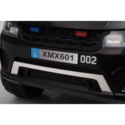 JEEP POLICJA 4X4, 2x12V Z  AMORTYZATORAMI, PILOT,  REDUKTOR/ XMX-601