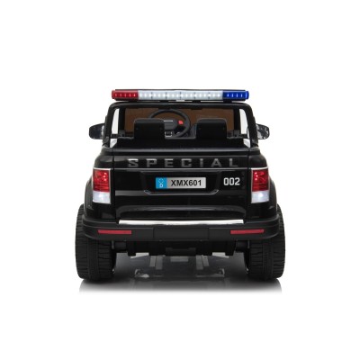 JEEP POLICJA 4X4, 2x12V Z  AMORTYZATORAMI, PILOT,  REDUKTOR/ XMX-601